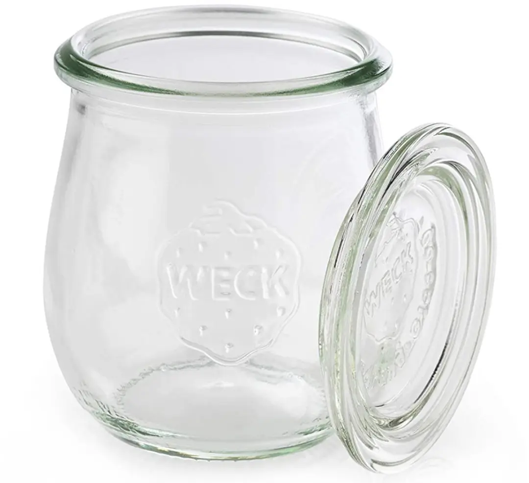 APS Weckpotten Set 580ml - 6 Stuks Transparant