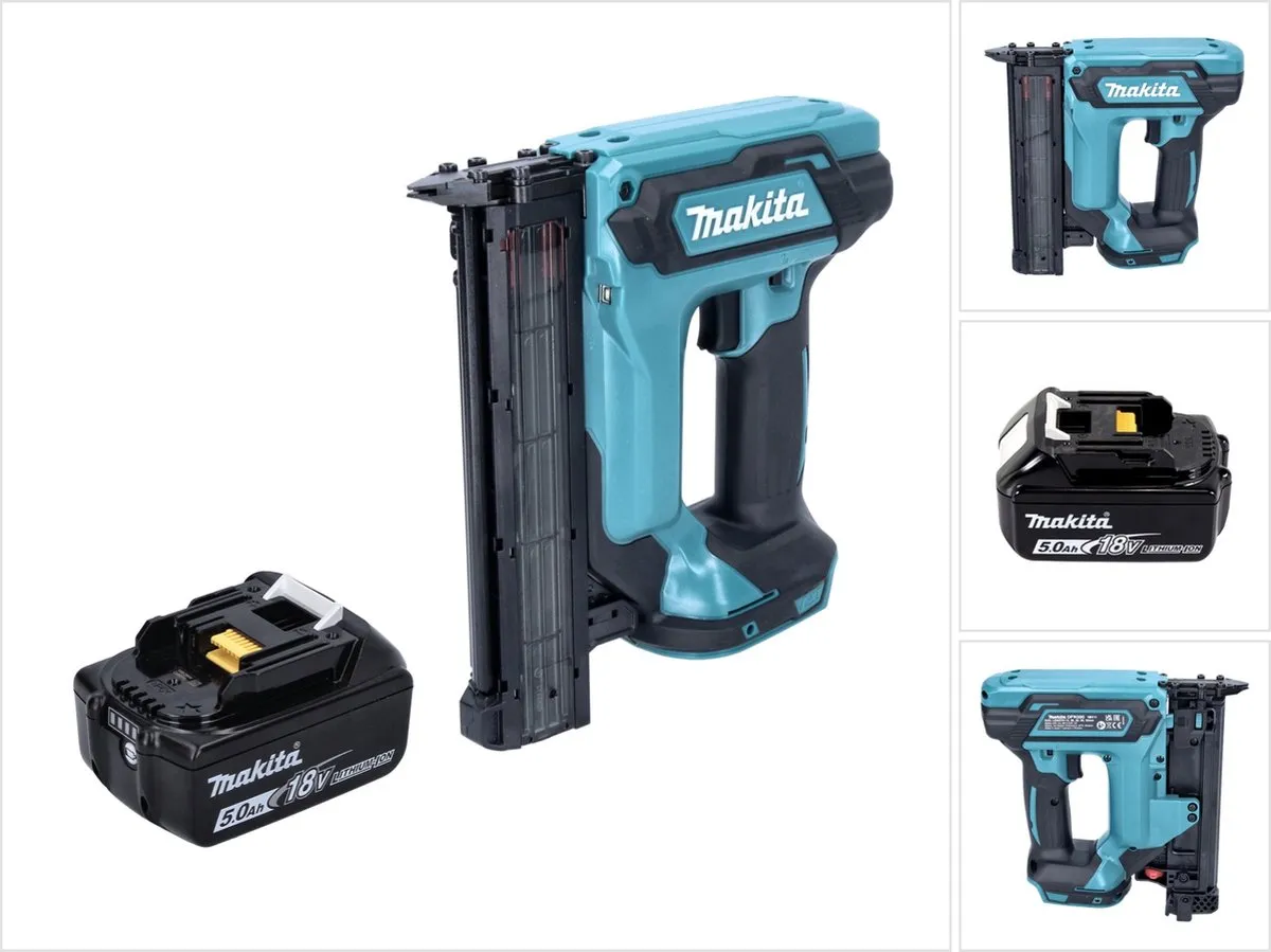 Makita DFN 350 T1 Staande Spijkermachine 18V