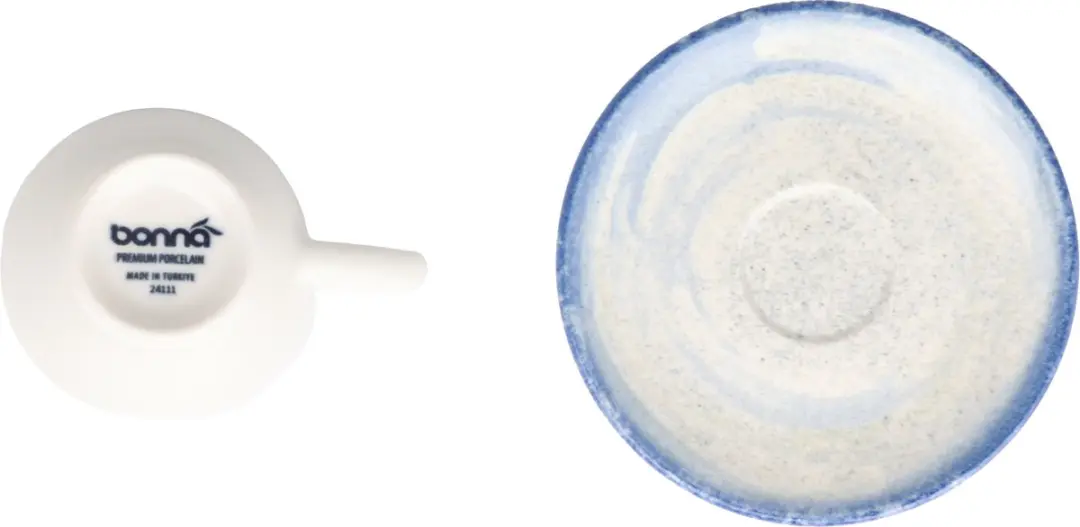 Bonna Harena Espresso Set 6-delig - Blauw - 80cc