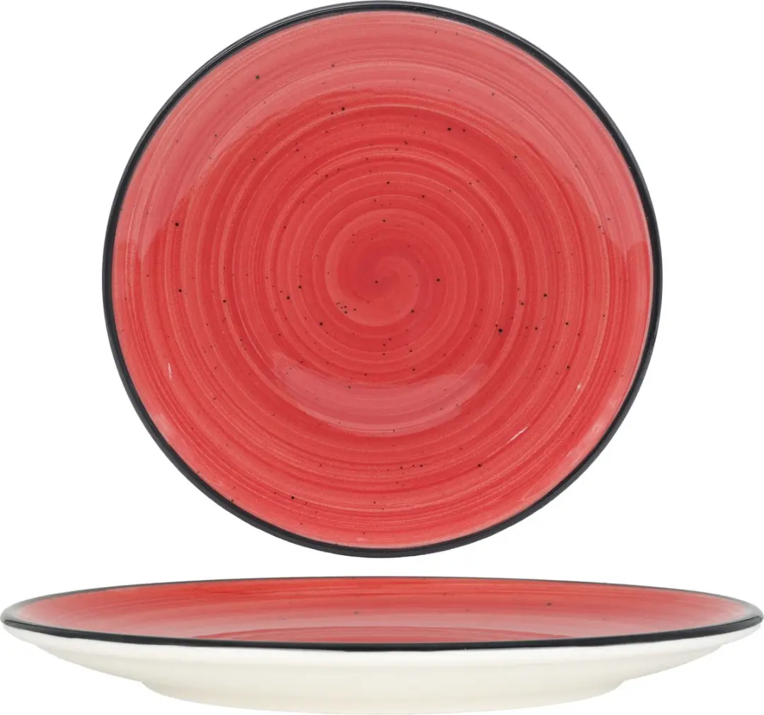 Bonna Aura Passion Serviesset - 24-delig - Porselein Rood