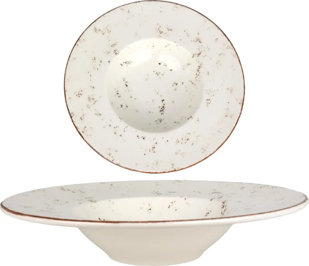 Bonna Pastabord Grain Porselein 28cm - 2 Stuks