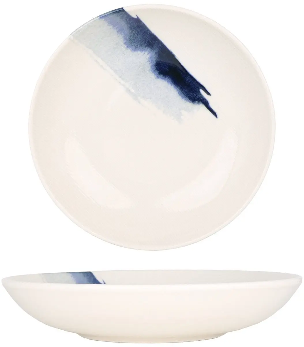 Bonna Blue Wave Serviesset - 24-delig - Porselein - 6 Personen