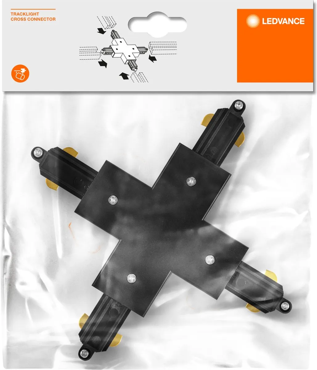 LEDVANCE Tracklight Kruisconnector - Zwart