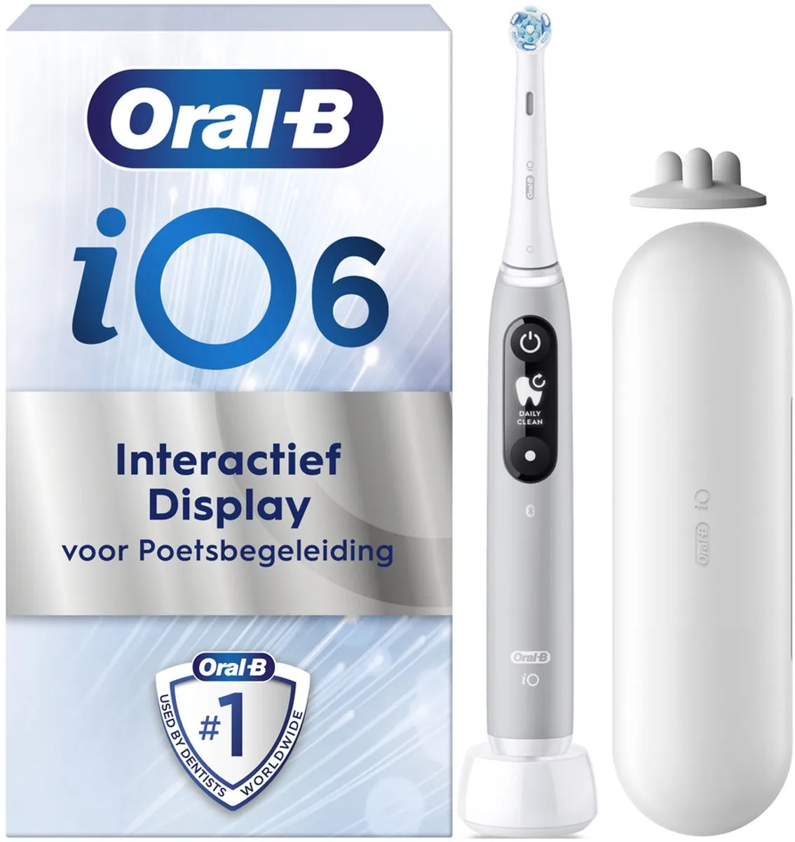 Oral-B iO 6 Elektrische Tandenborstel - Grijs