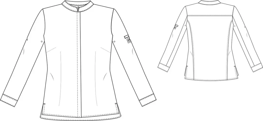 Chaud Devant Dames Koksbuis Nordic 276 Grijs - XL