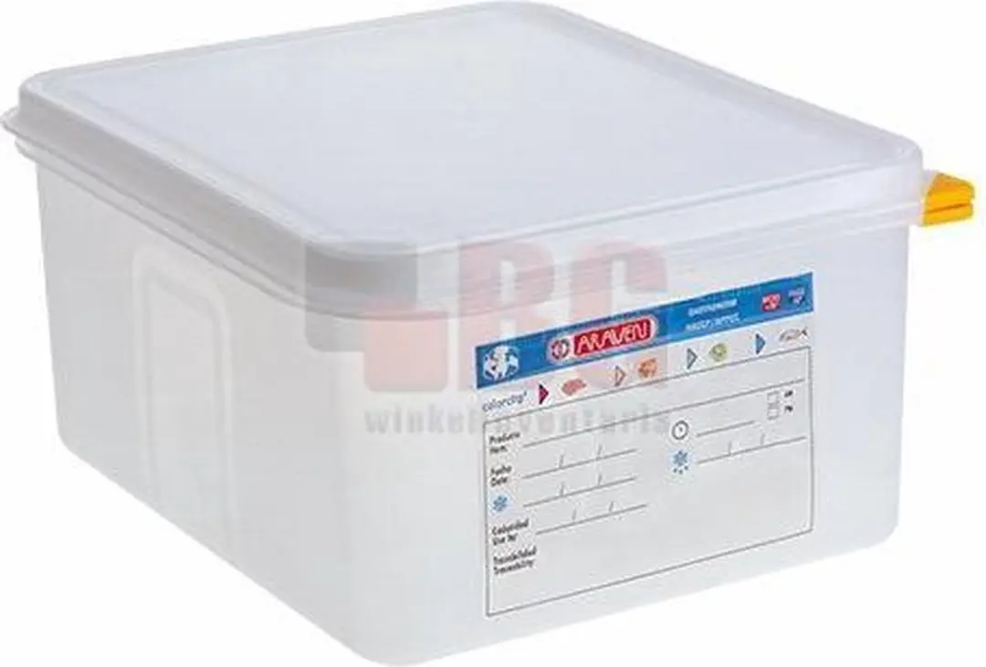 Araven Vershouddoos Herm. GN1-2 12,5L
