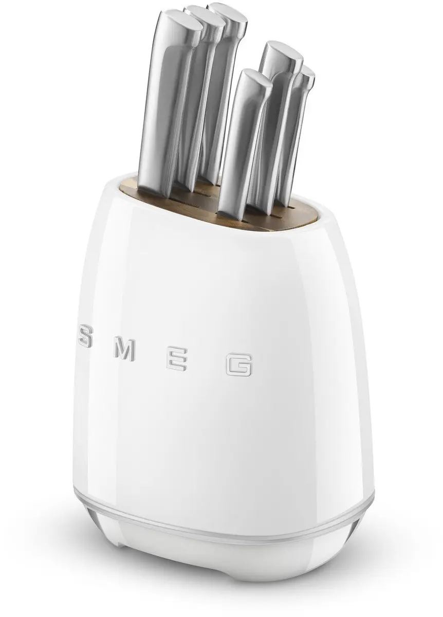 Smeg Messenblok KBSF02WH - 6 Messen - Wit