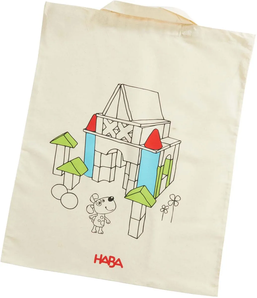 Haba Houten Blokken Groot Basispakket - 60 Stuks Multicolor