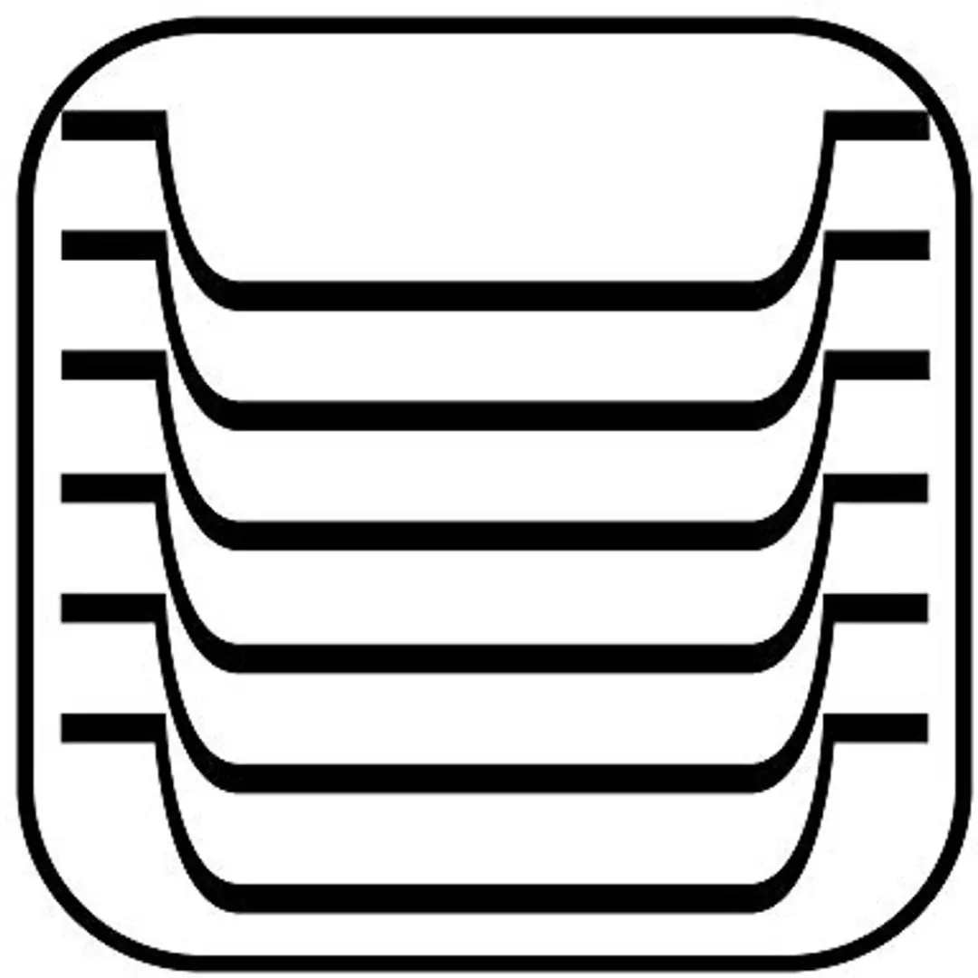 APS GN Bak 25x45cm RVS - Vaatwasserbestendig