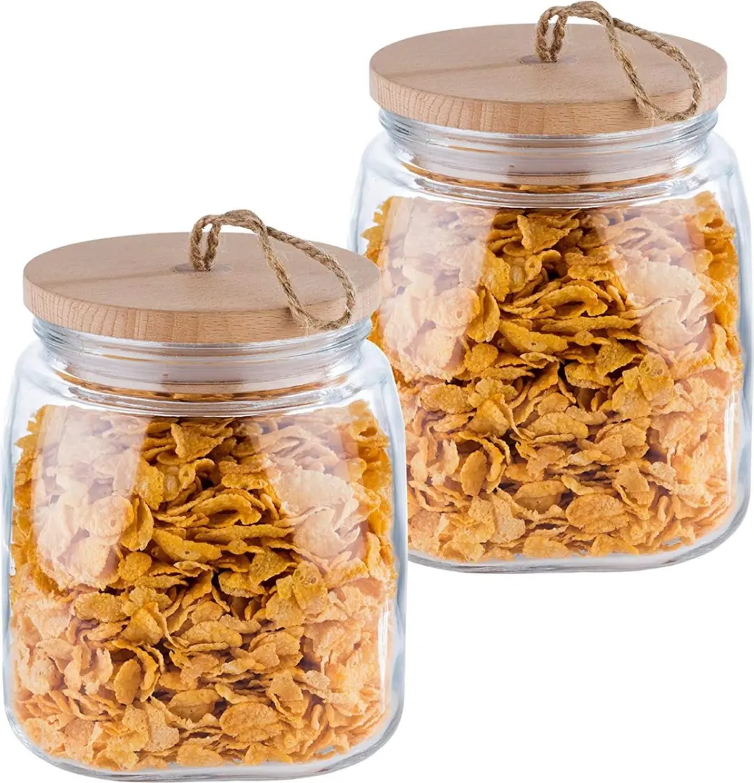 APS Woody Voorraadpot Glas 2L