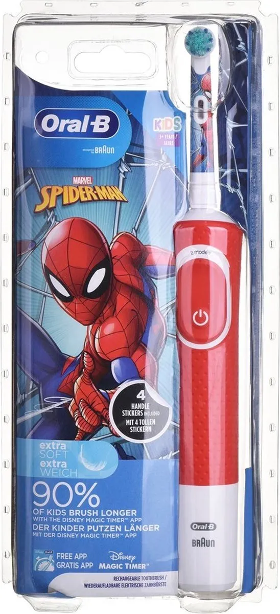 Oral-B Kids Spider-Man Elektrische Tandenborstel