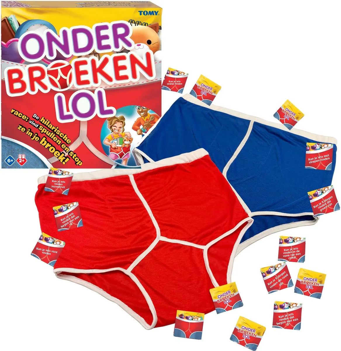 Tomy Onderbroekenlol Familiespel - T73298