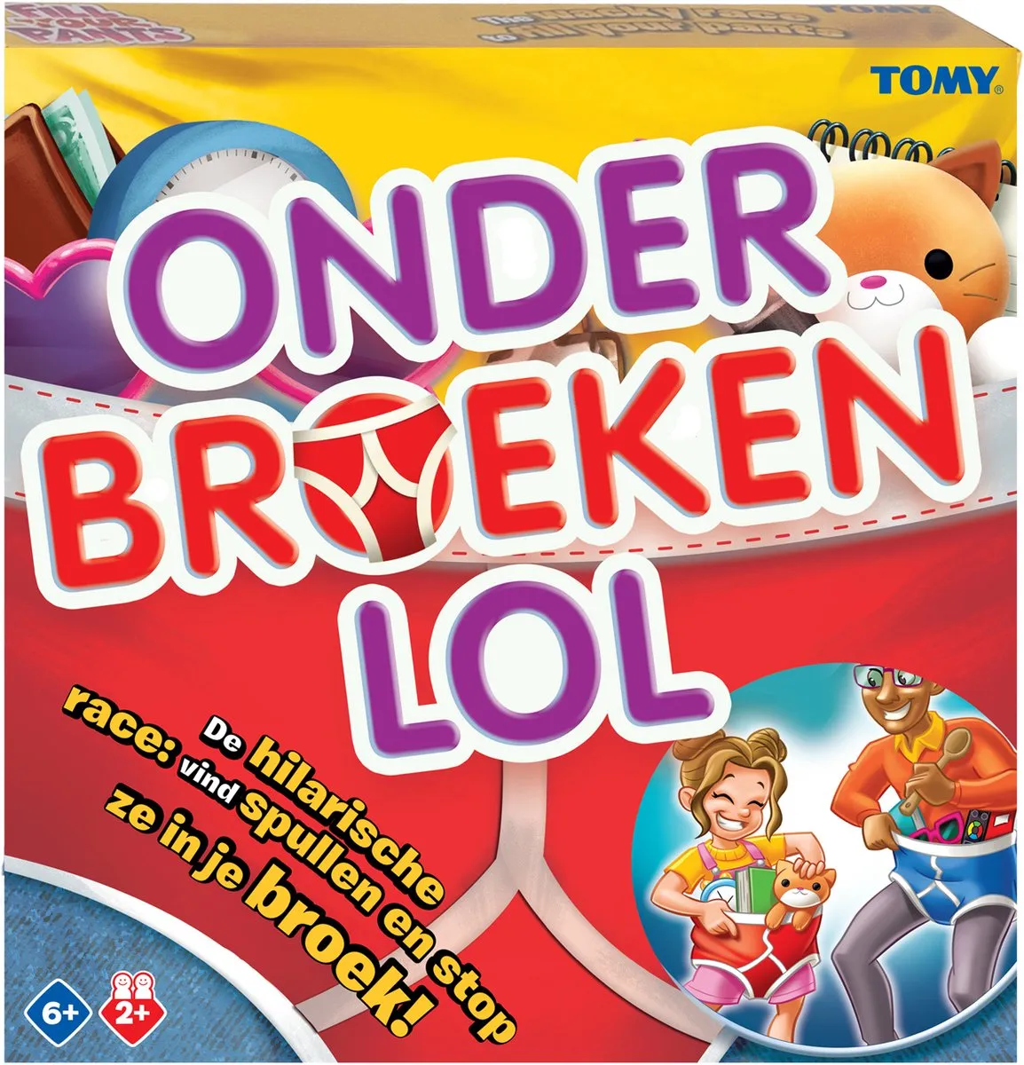 Tomy Onderbroekenlol Familiespel - T73298