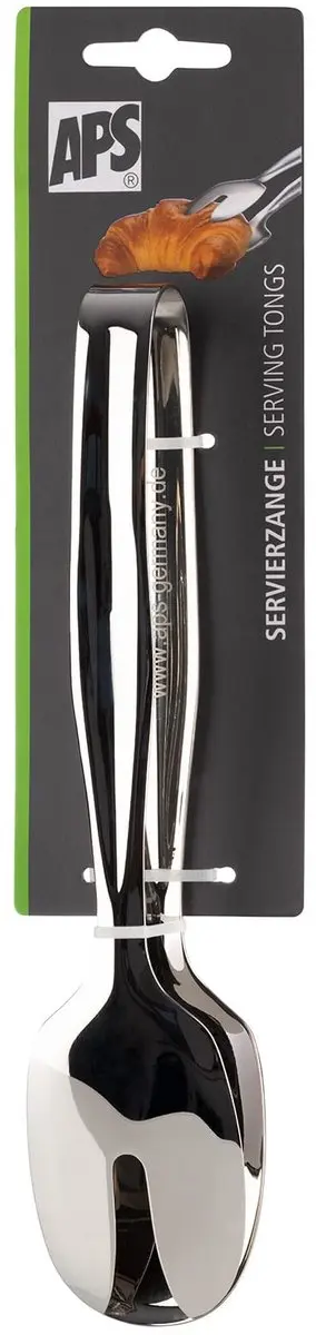 APS Serveertang 75841 - RVS - 7x4,5cm - Zilver