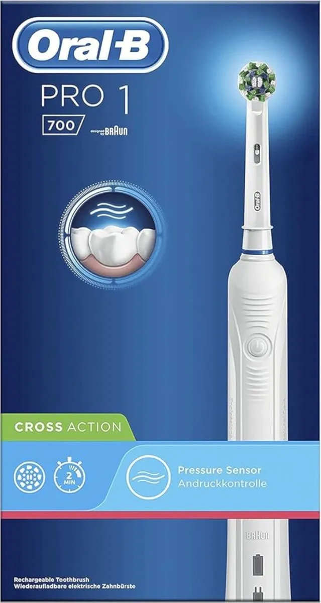 Oral-B PRO 700 Elektrische Tandenborstel - Blauw