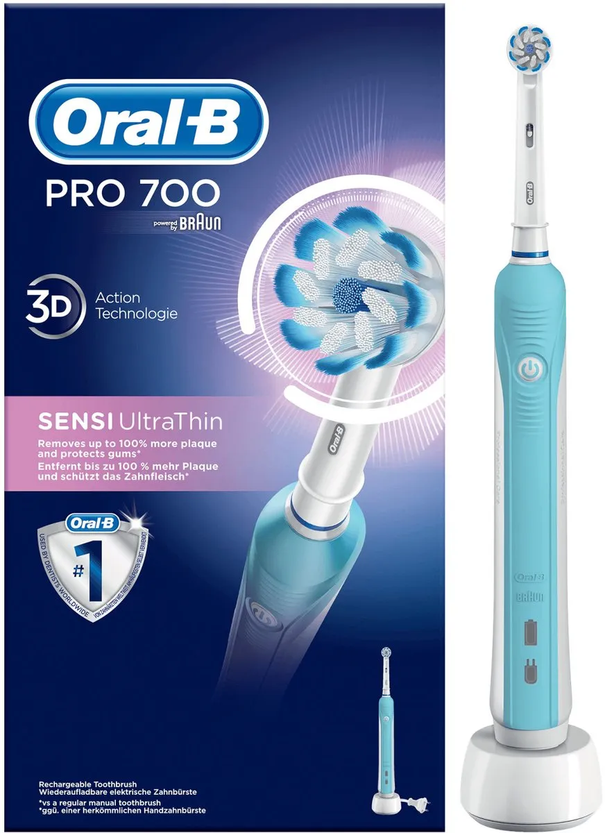 Oral-B PRO 700 Elektrische Tandenborstel - Blauw