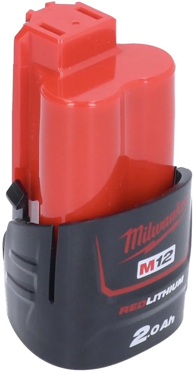 Milwaukee M12 B2 Li-Ion Accu 12V 2.0Ah - Rood
