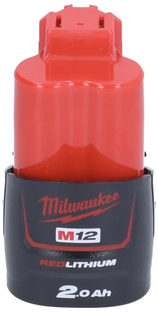 Milwaukee M12 B2 Li-Ion Accu 12V 2.0Ah - Rood