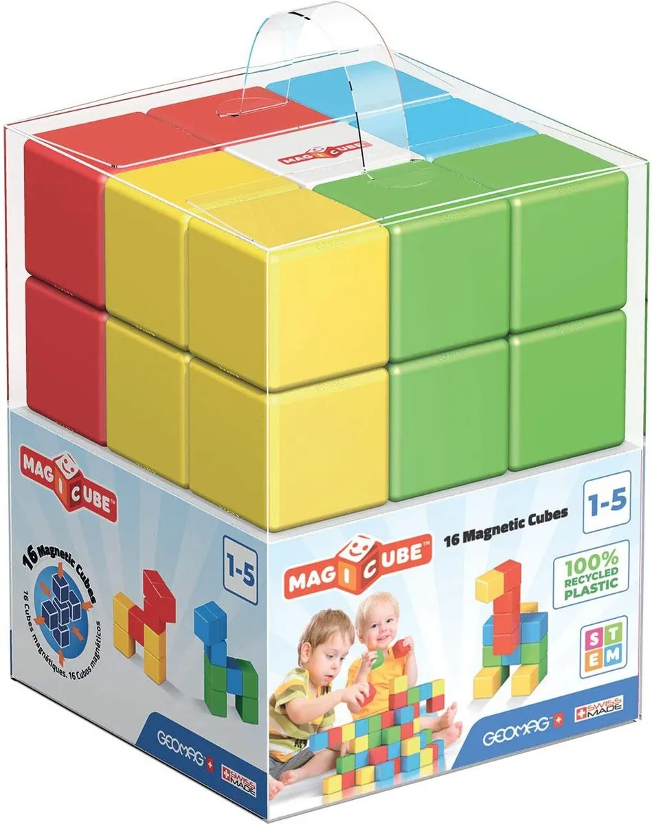 Geomag MagiCube Green Line Magnetische Blokken