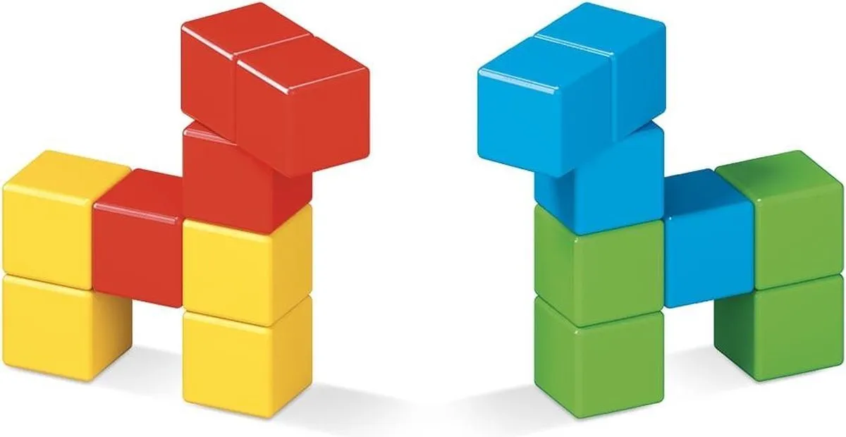 Geomag MagiCube Green Line Magnetische Blokken - 16-delig