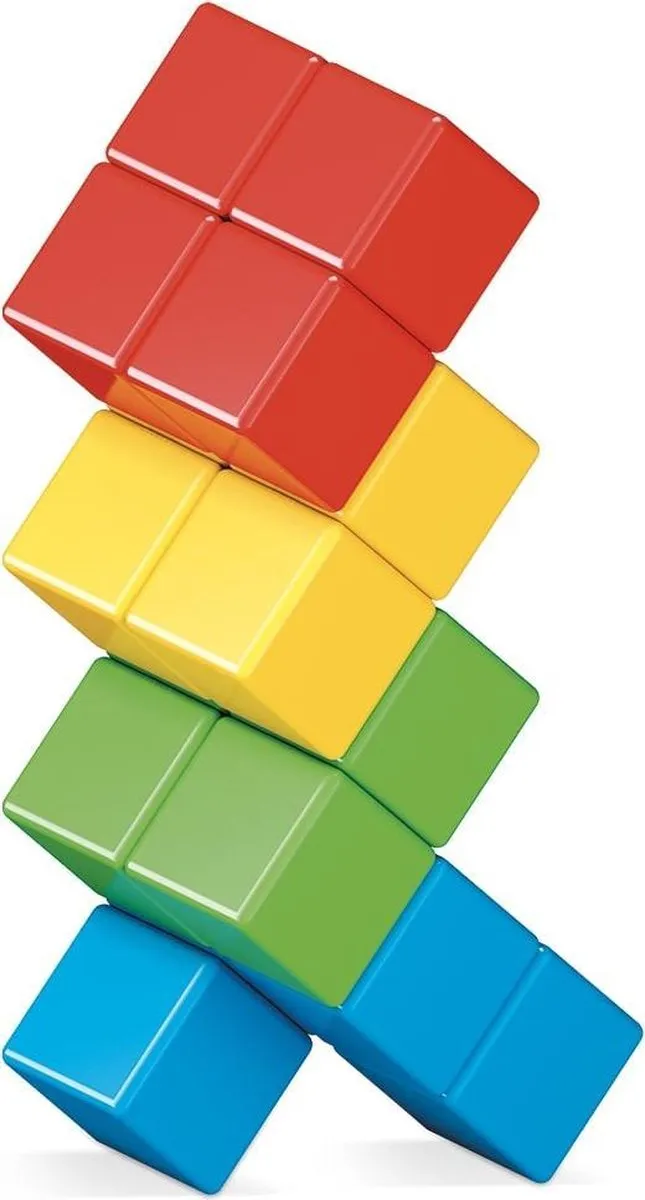 Geomag MagiCube Green Line Magnetische Blokken - 16-delig - afbeelding 6 van 6