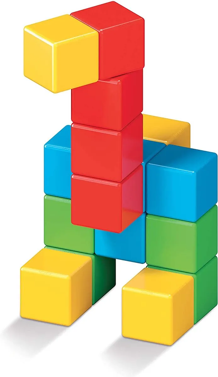 Geomag MagiCube Green Line Magnetische Blokken - 16-delig