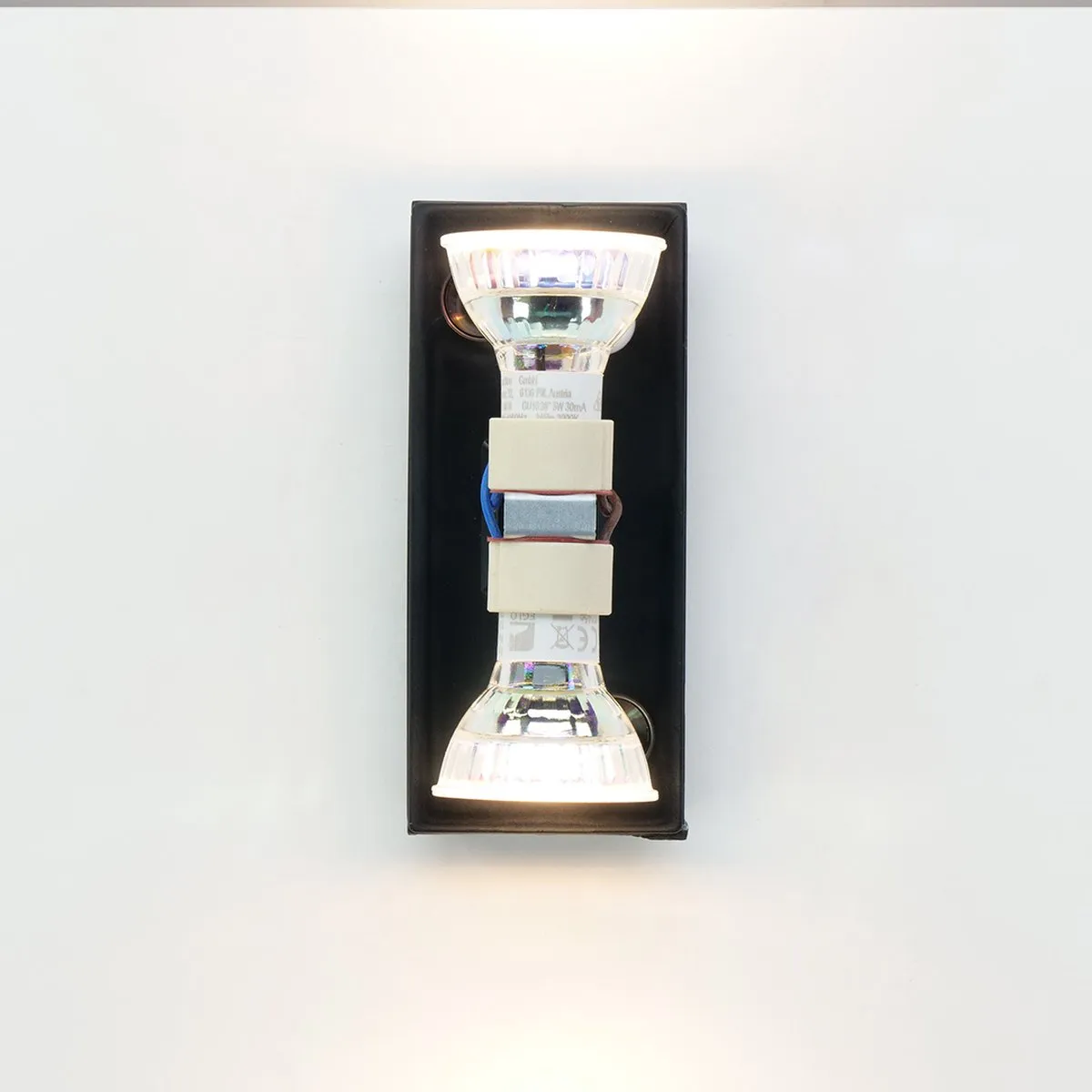 Eglo Scogliera-E Wandlamp GU10 - 2x5W - Zwart