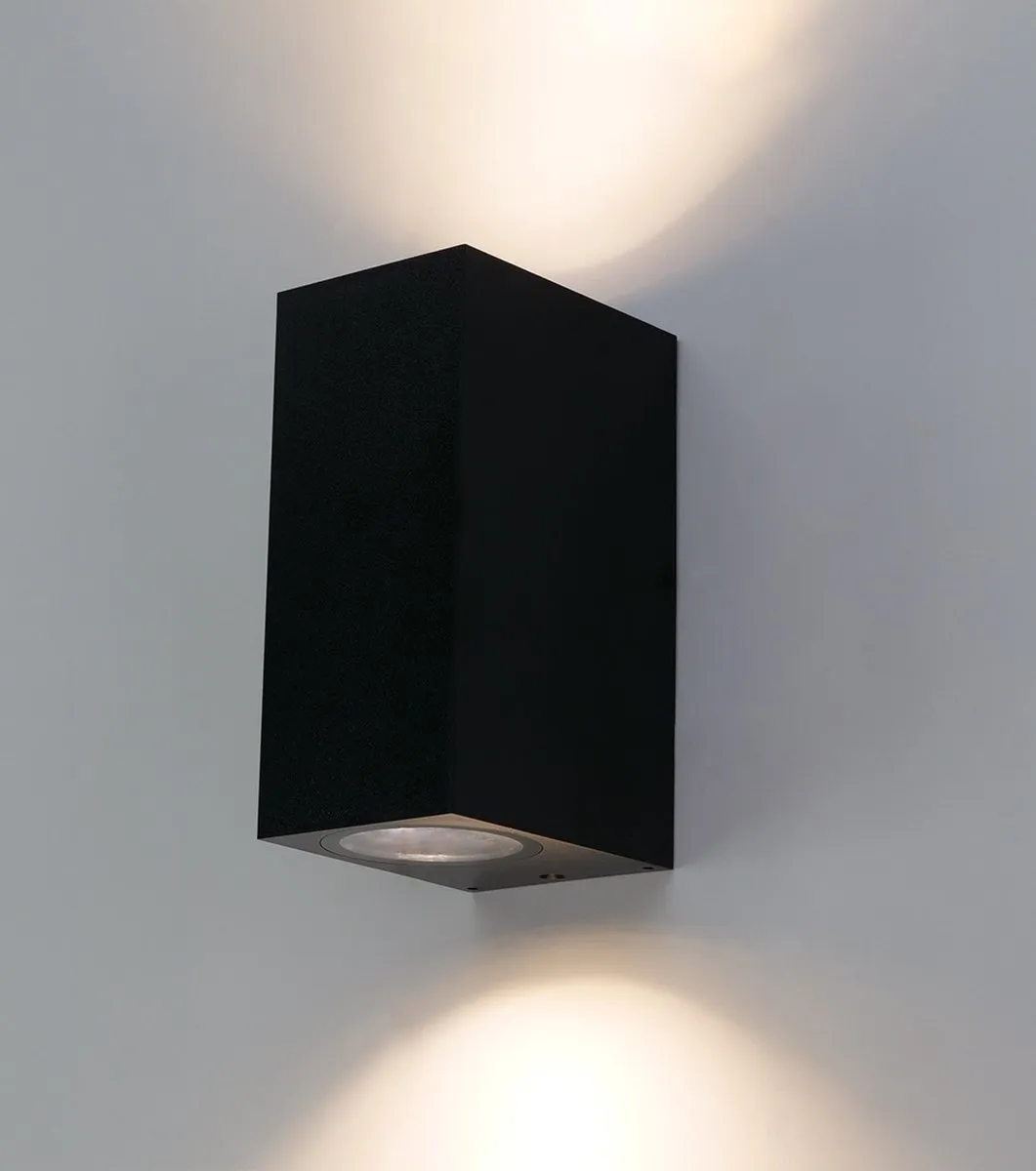 Eglo Scogliera-E Wandlamp GU10 - 2x5W - Zwart