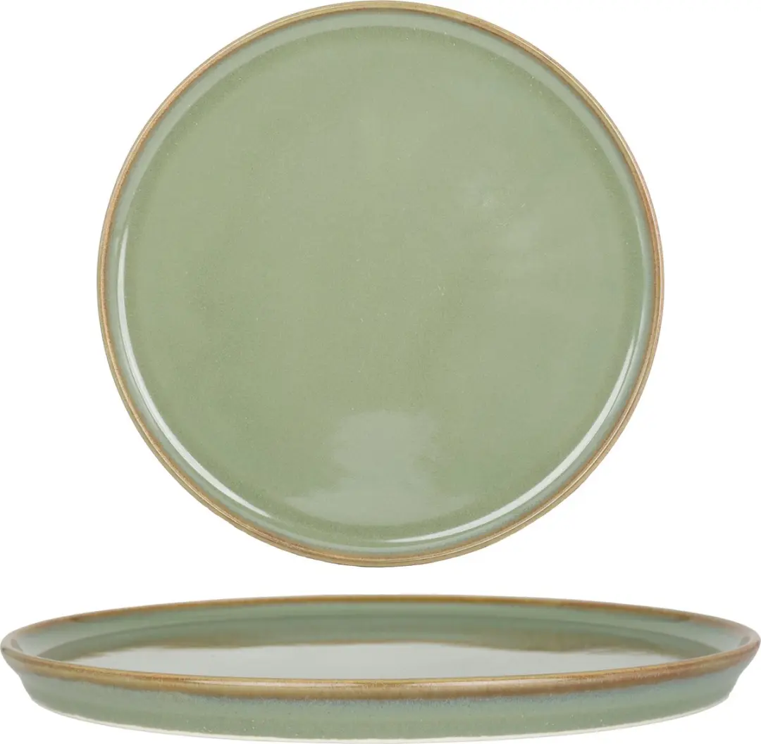 Bonna Sage Hygge Serviesset 24-delig - 6 Personen - Porselein Groen