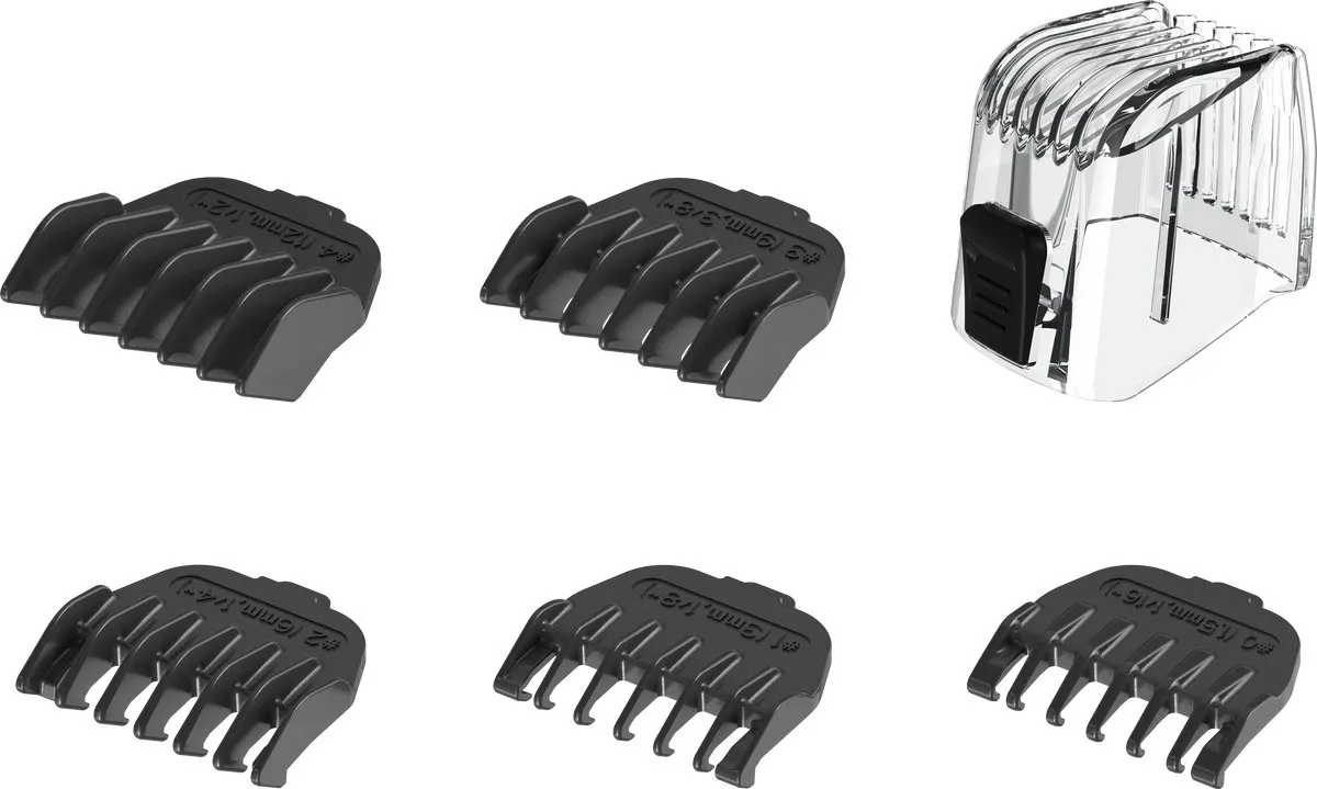 Remington Edge PG6030 Multigroomer - 6 Opzetstukken - Zwart