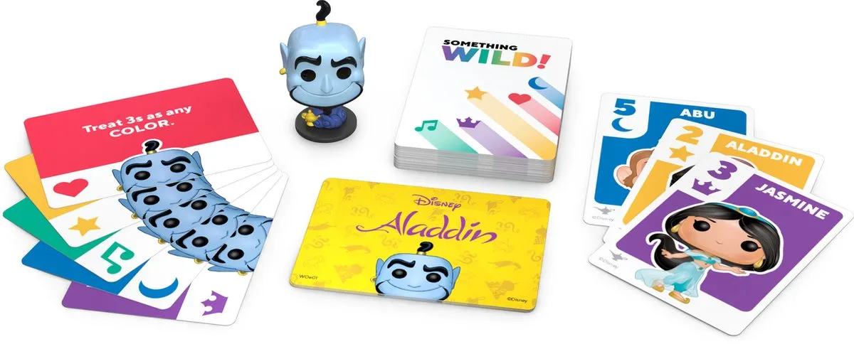 Funko Games Something Wild! Disney Aladdin - Genie Kaartspel - 2-4 Spelers