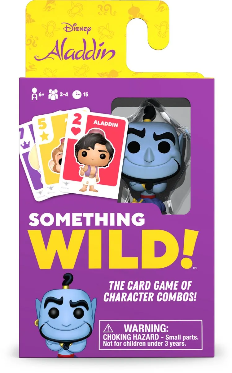 Funko Games Something Wild! Disney Aladdin - Genie Kaartspel - 2-4 Spelers