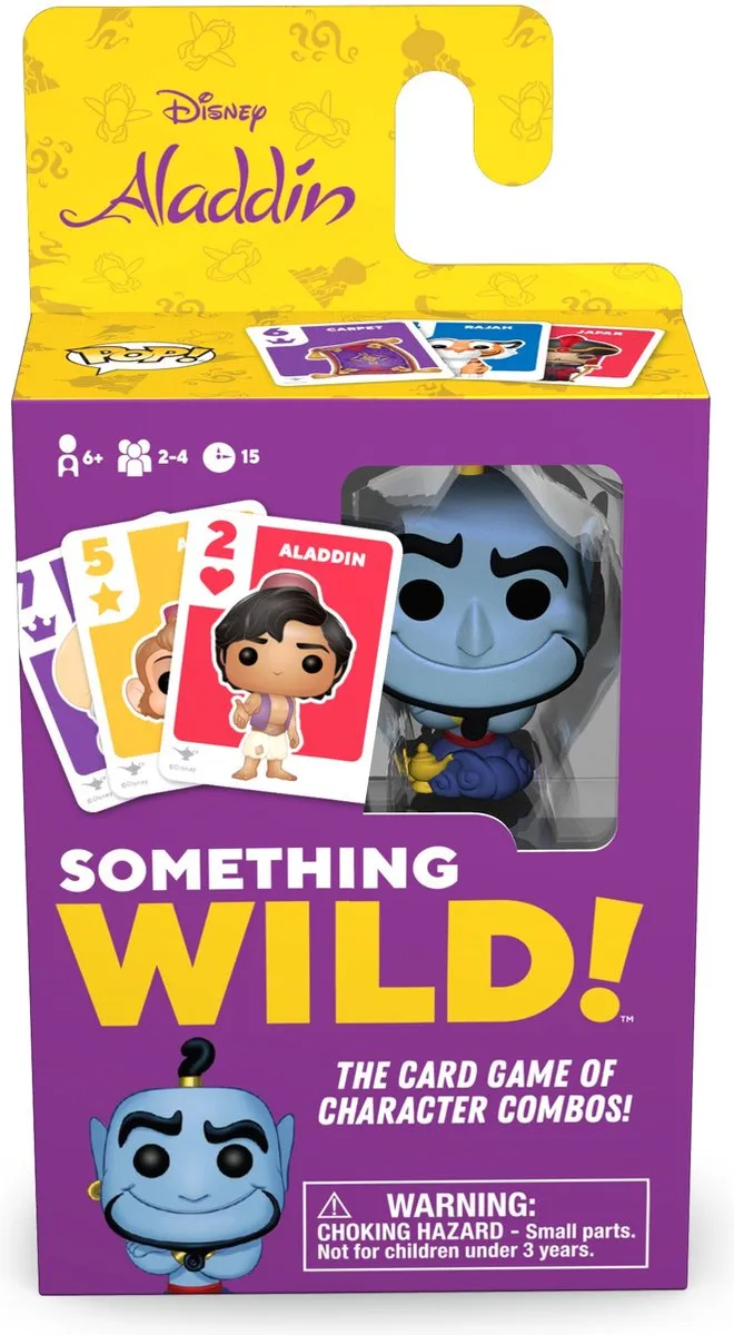 Funko Games Something Wild! Disney Aladdin - Genie Kaartspel - 2-4 Spelers