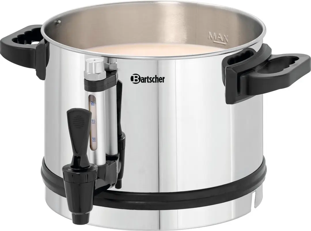Bartscher Melkdispenser-opzet PRO II A190169 - 4L - RVS