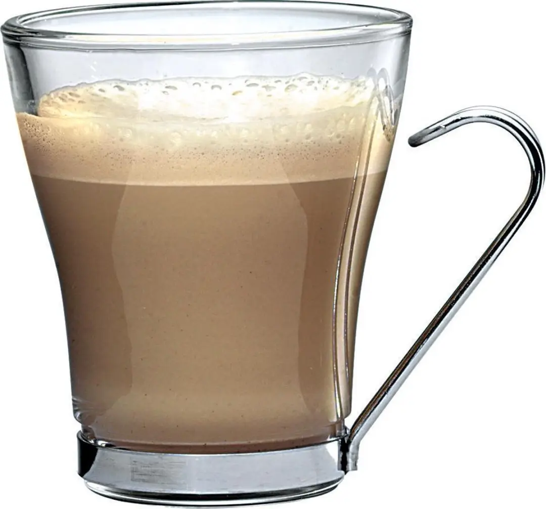 Bormioli Oslo Mug 22cl - Cappuccino - 3 Stuks - Transparant