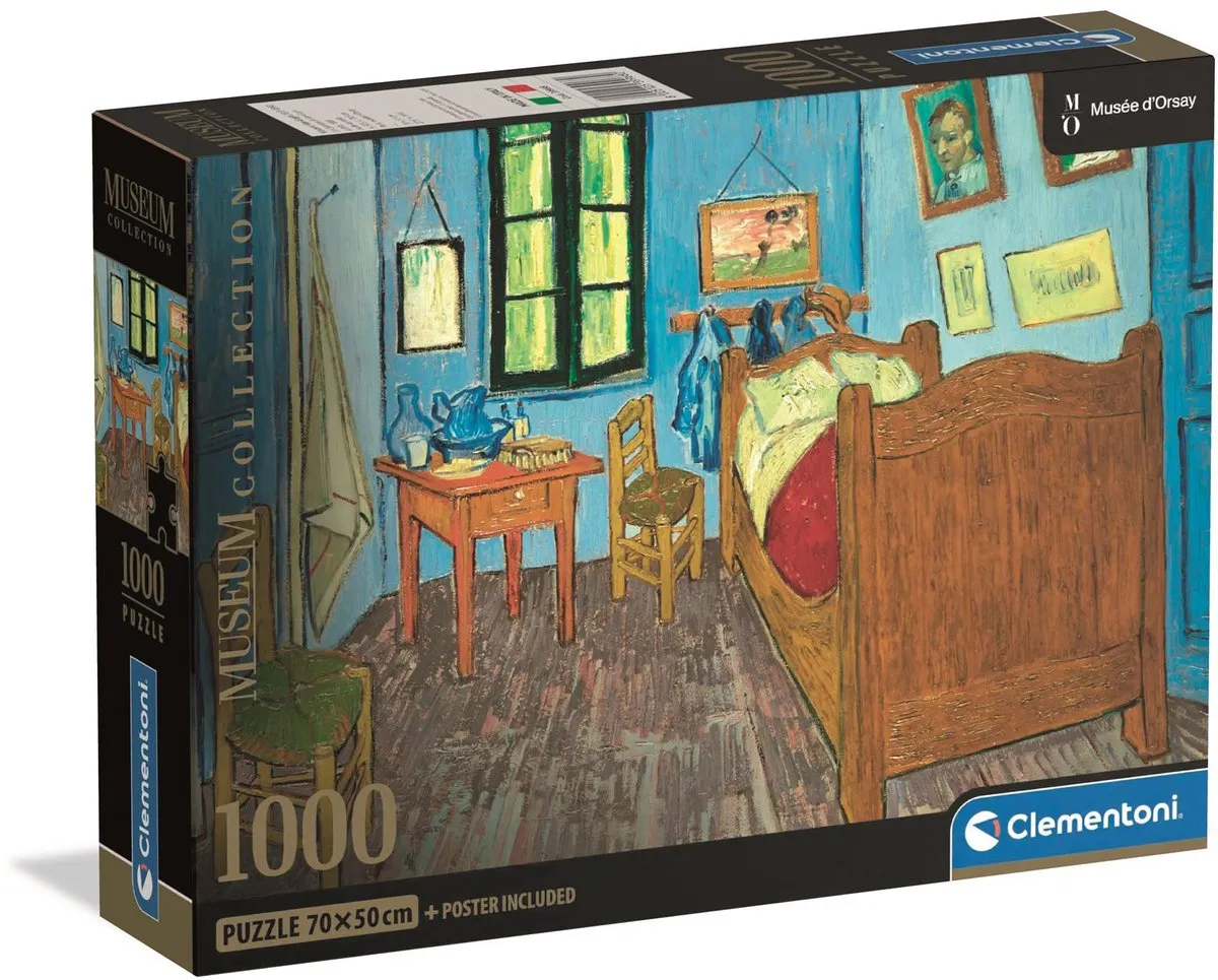 Clementoni Puzzel 1000 Stuks Slaapkamer in Arles