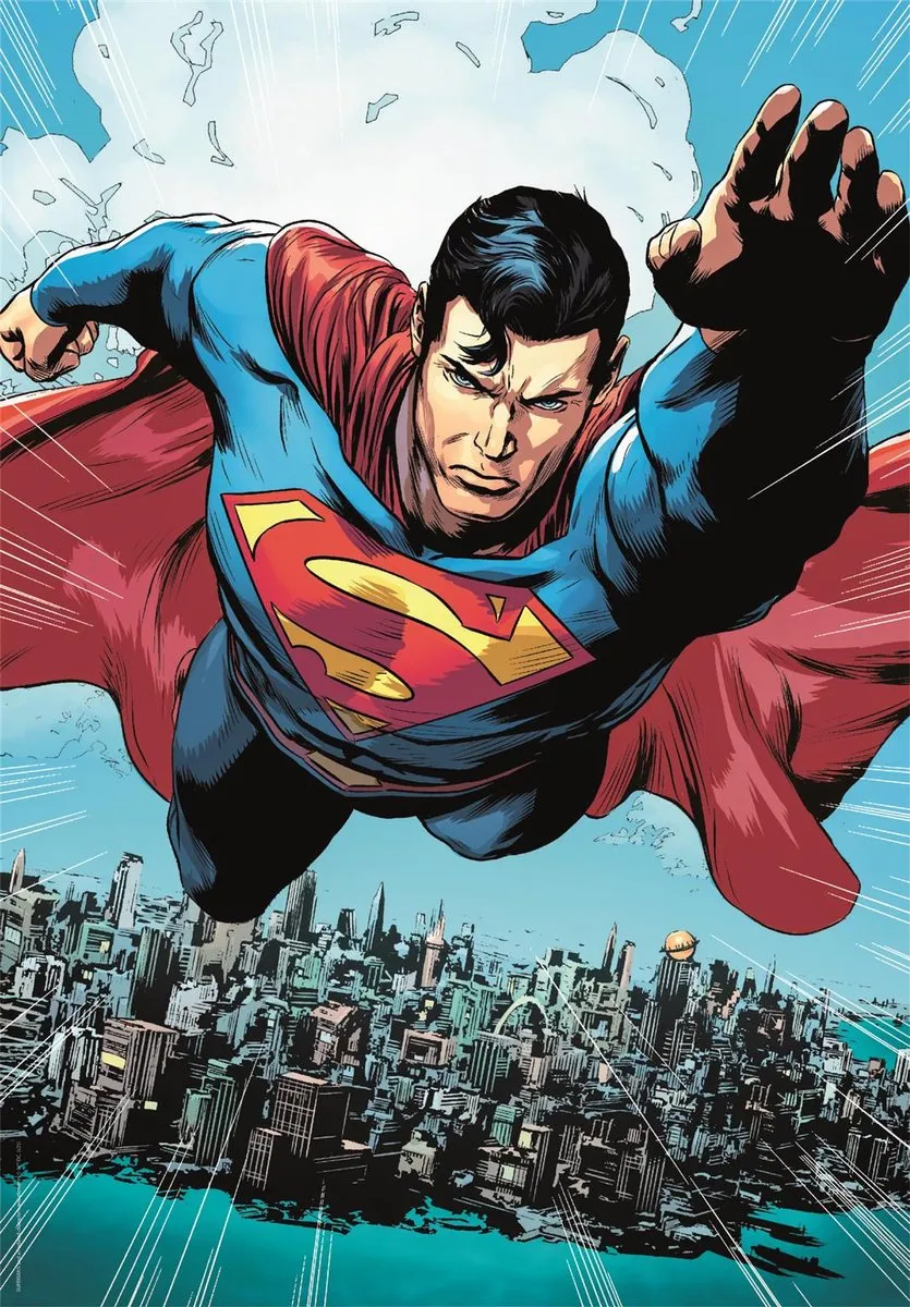 Clementoni Superman Puzzel 180 Stuks - Multikleur