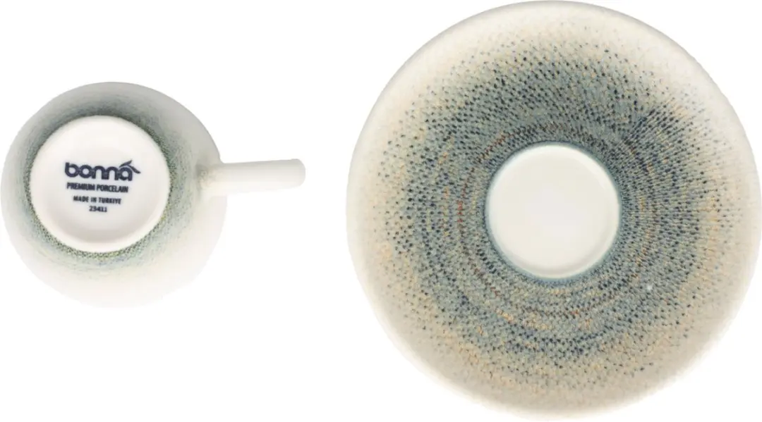 Bonna Sway Espresso Set - 6-delig - 80cc - Multikleur