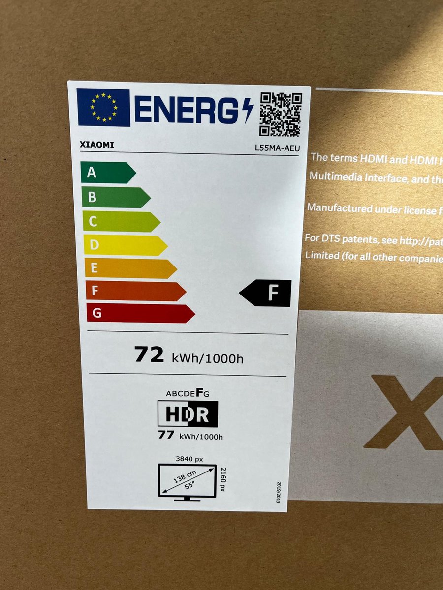 Xiaomi TV A 2025 50'' - Smart TV - 50 Inch - Zwart