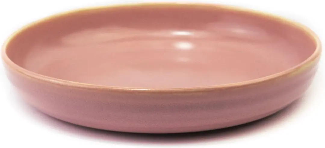 Bonna Porselein Bord Pink Pott 22cm - 2 Stuks