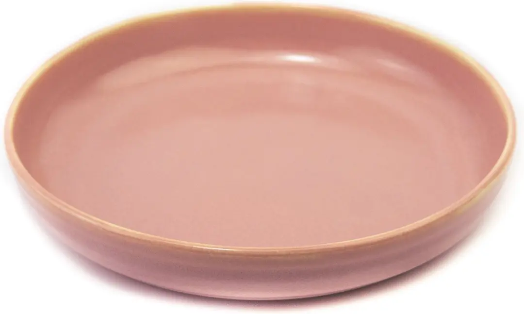 Bonna Porselein Bord Pink Pott 22cm - 2 Stuks