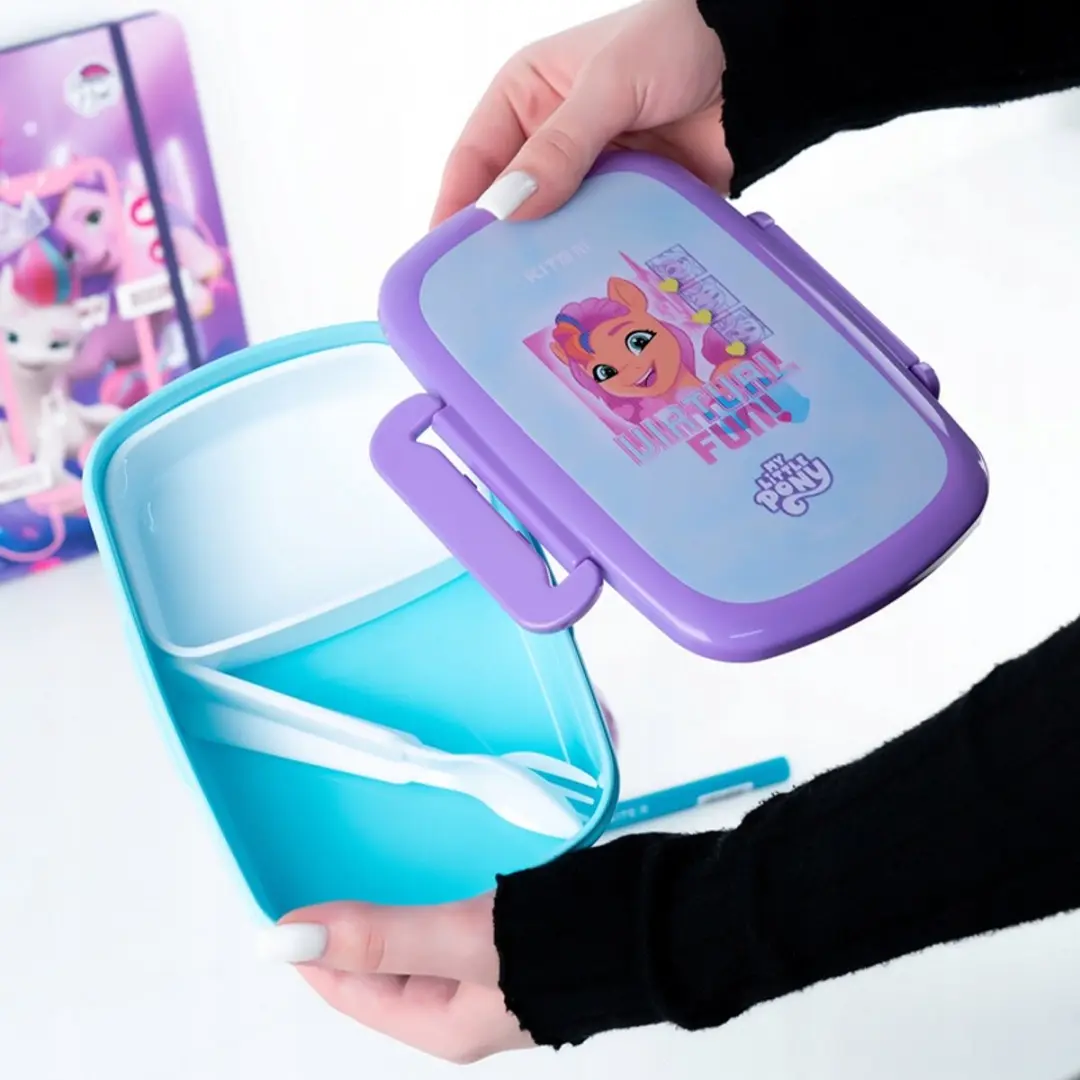 My Little Pony Lunchbox met Bestek 750ml - Paars