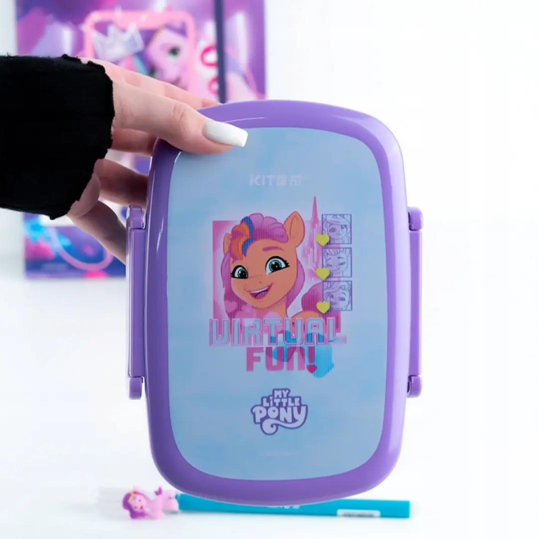 My Little Pony Lunchbox met Bestek 750ml - Paars
