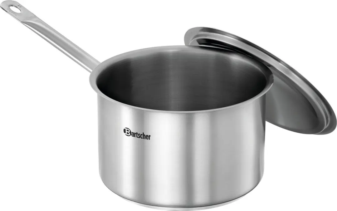 Bartscher Kookpan 100451 - 4L - 20cm - Grijs - afbeelding 6 van 6