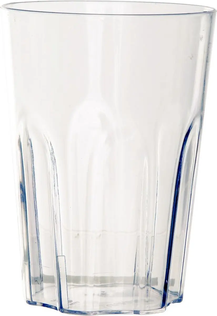 Araven Kunststof Drinkglazen 400ml - 6 Stuks - Transparant