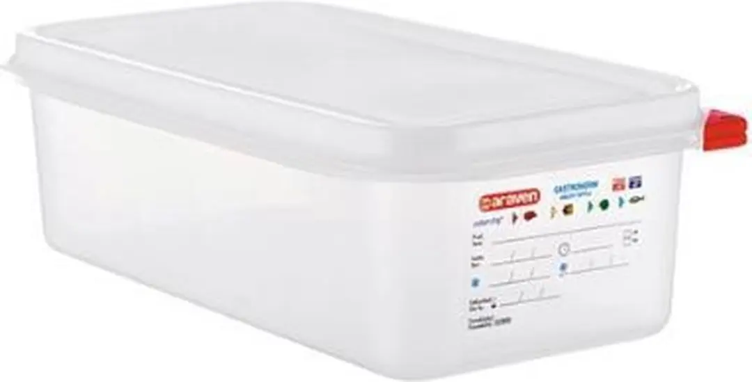 Araven Vershouddoos GN1-3 4L - Doorschijnend