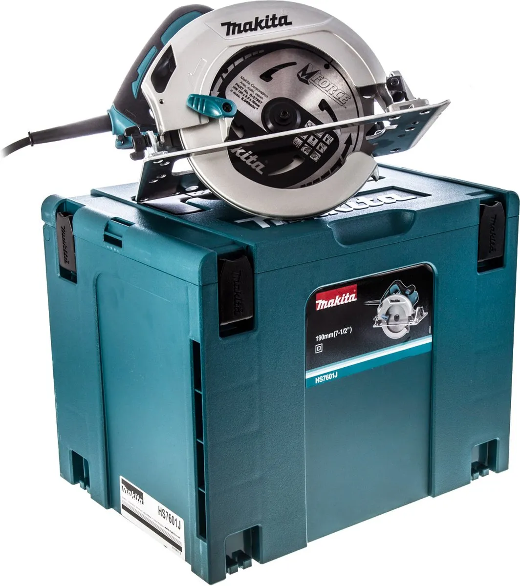 Makita HS7601J Cirkelzaag 1200W - 190mm - In Mbox
