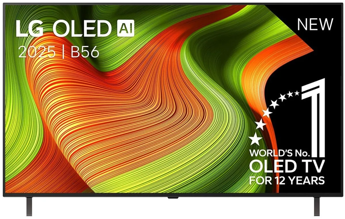 LG B5 OLED55B56LA 55 inch OLED TV - Zwart