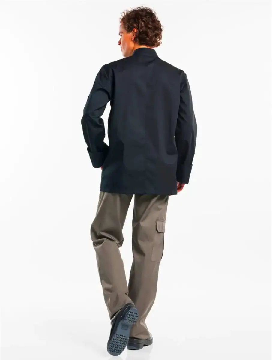 Chaud Devant Chef Jacket Hilton Poco Black - XXXXXL