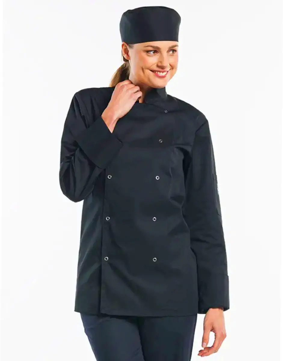 Chaud Devant Chef Jacket Hilton Poco Black - XXXXXL